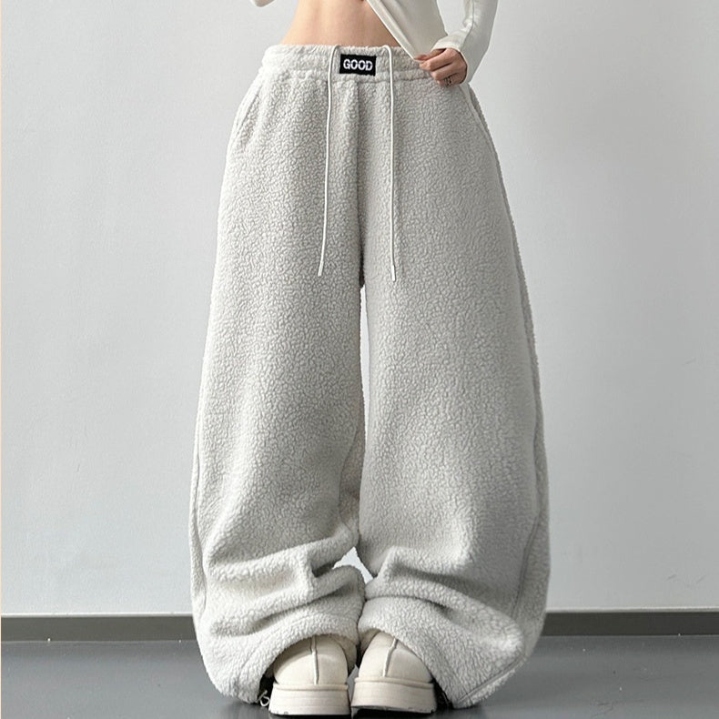 Loose Slimming Retro-style Pants