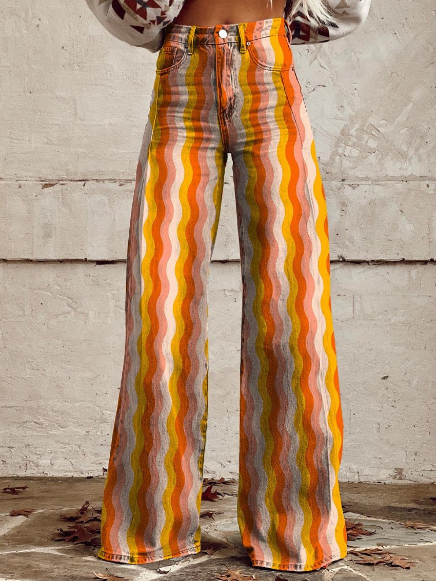 Hot Selling Plus Size Women's Casual Pants Thin Imitation Jeans