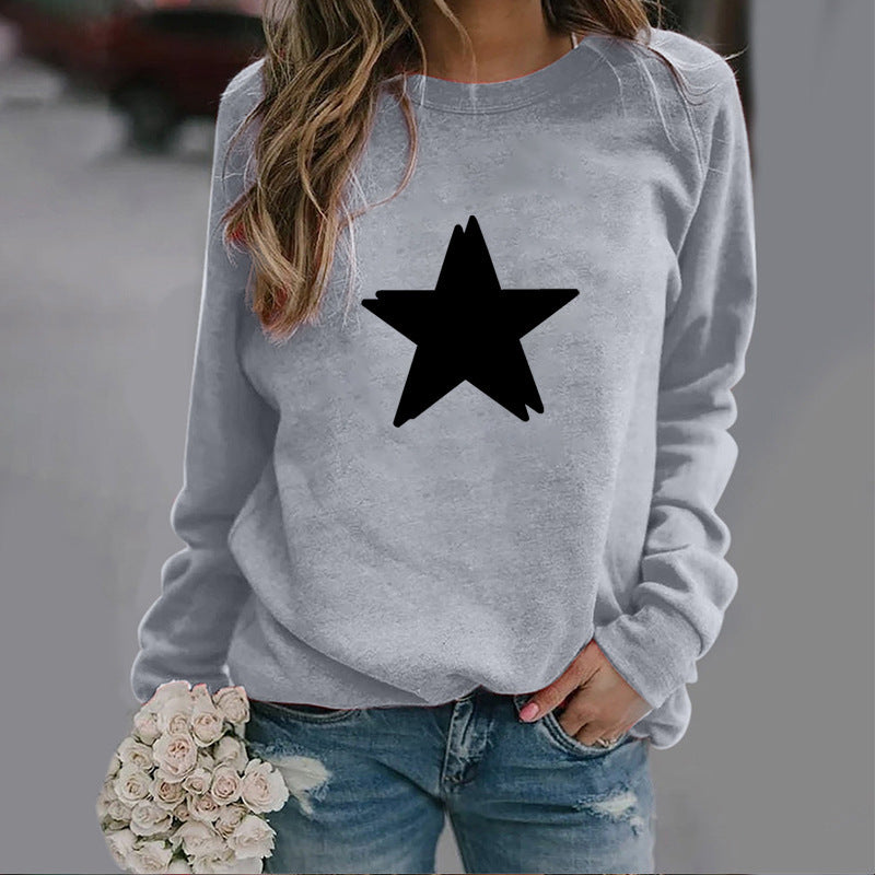 Women's Autumn Printed Sports Top