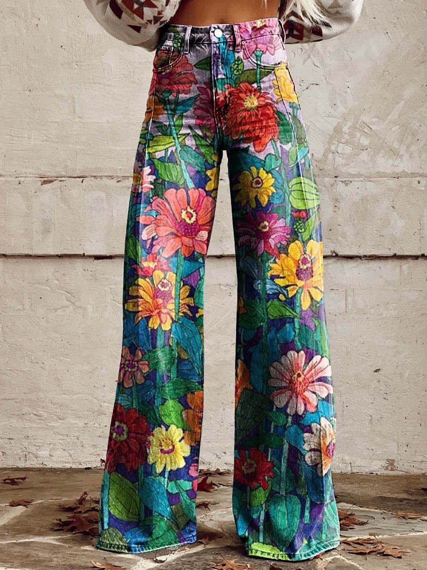 Hot Selling Plus Size Women's Casual Pants Thin Imitation Jeans