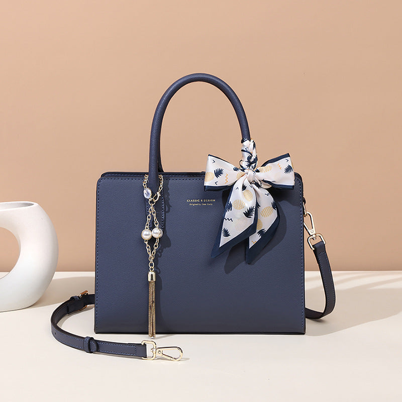 Premium Leather Crossbody Bag With A Spacious Design