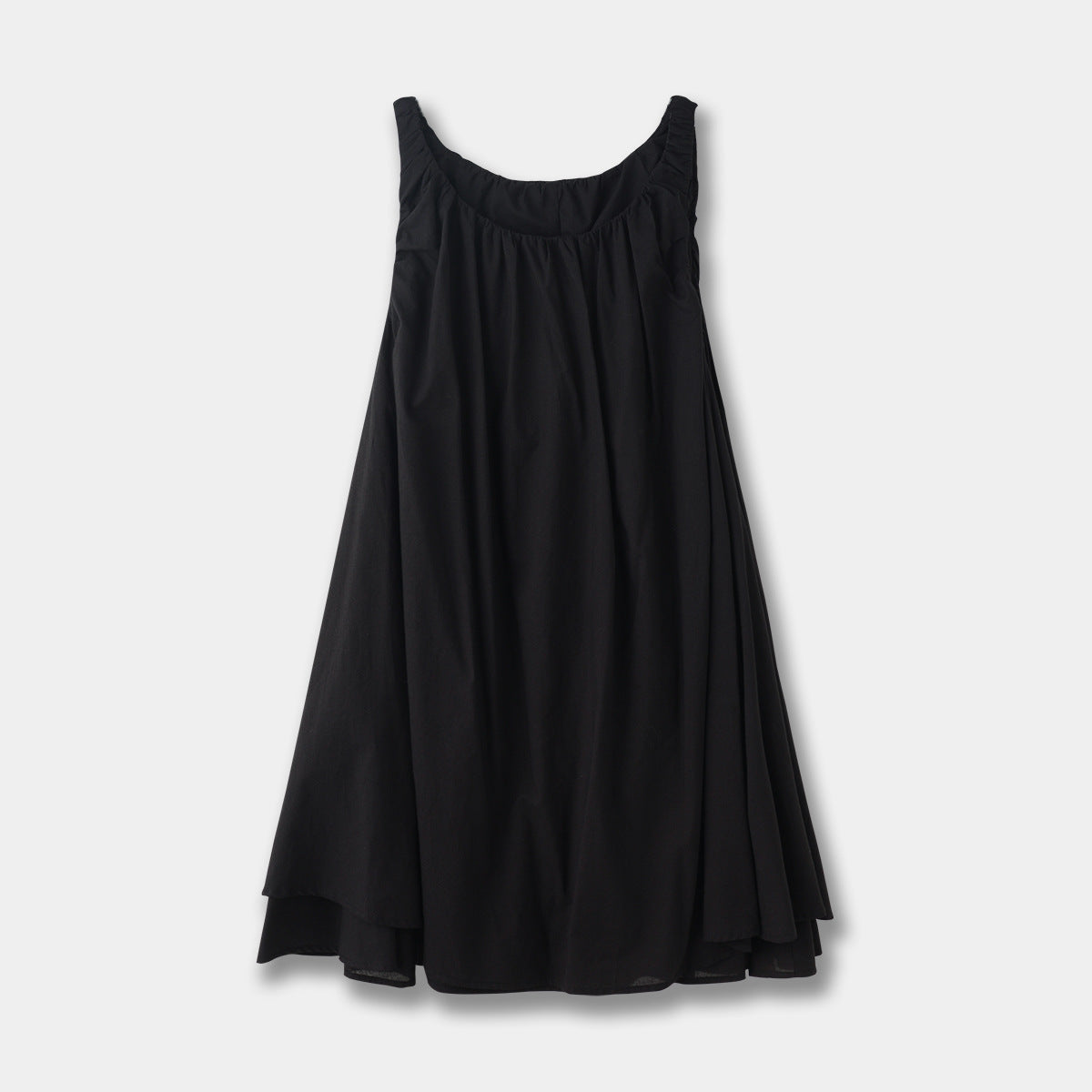 Sleeveless Pleated Suspender Dress South Korea Large Skirt