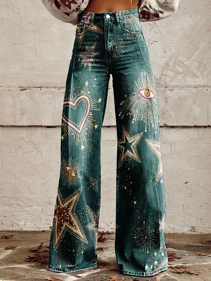 Hot Selling Plus Size Women's Casual Pants Thin Imitation Jeans