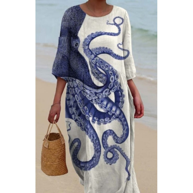 Three-dimensional Pattern Women's Eternal Elegance Dress
