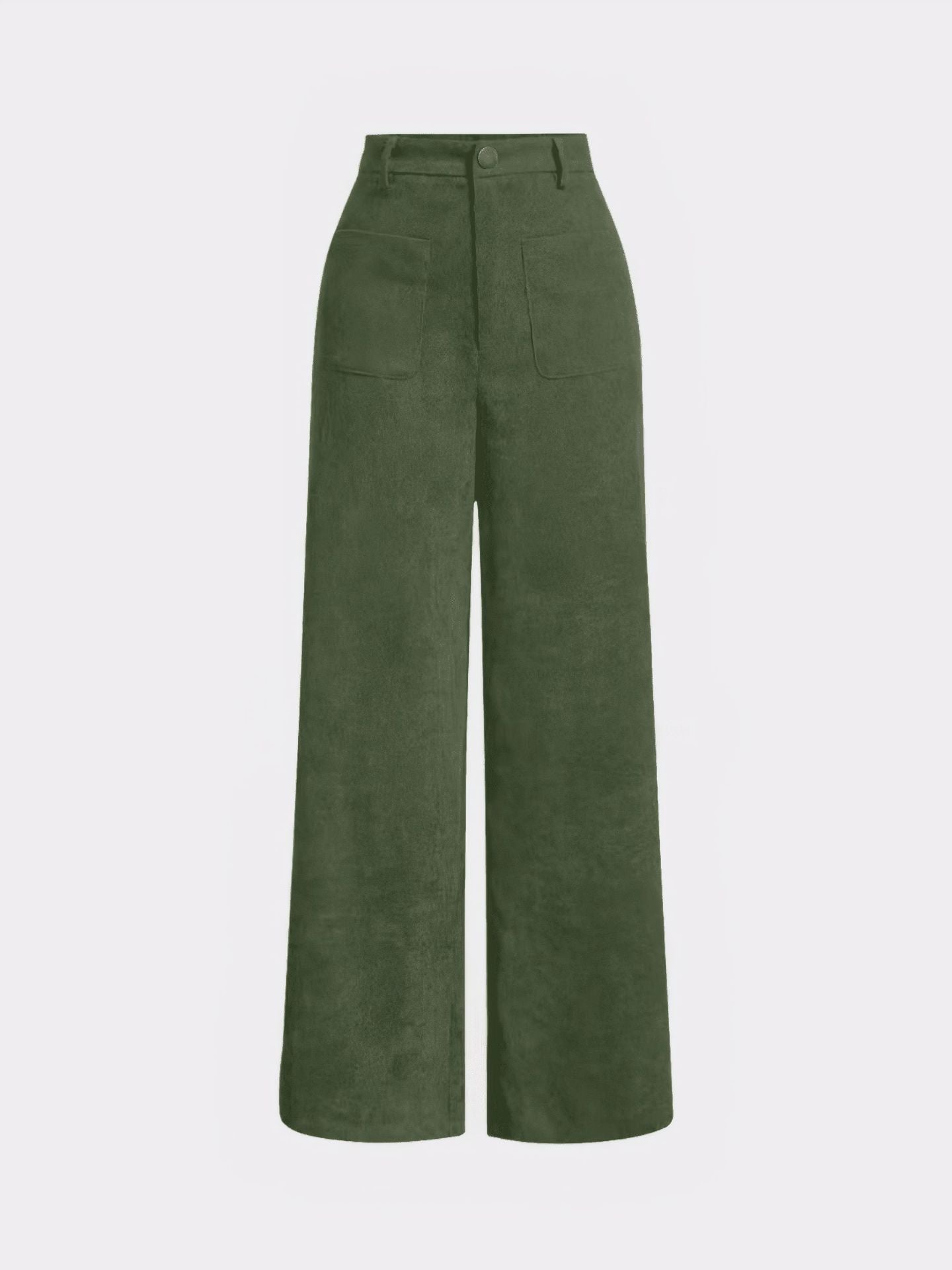 Tall Loose All-matching Corduroy Retro Straight-leg Trousers