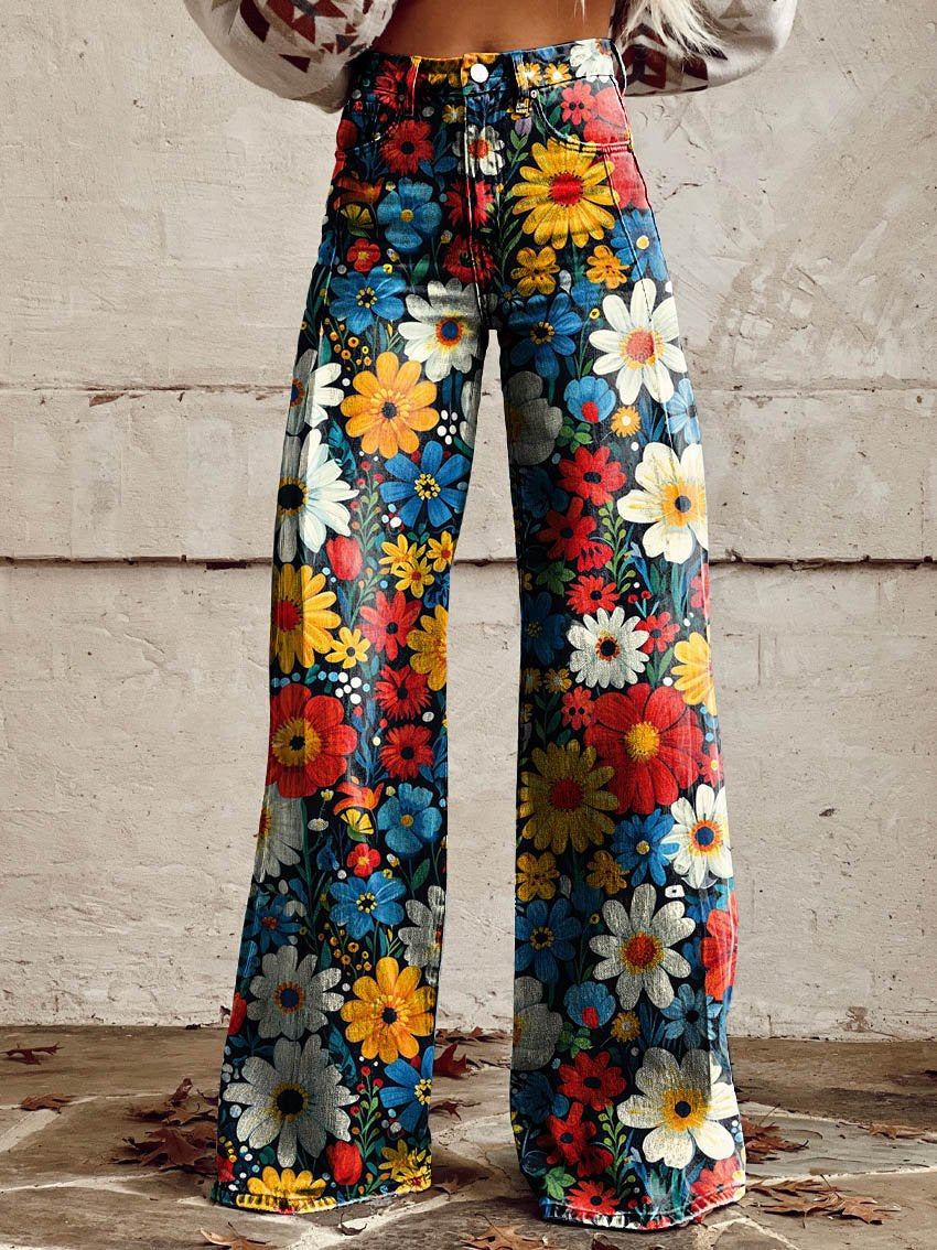 Hot Selling Plus Size Women's Casual Pants Thin Imitation Jeans