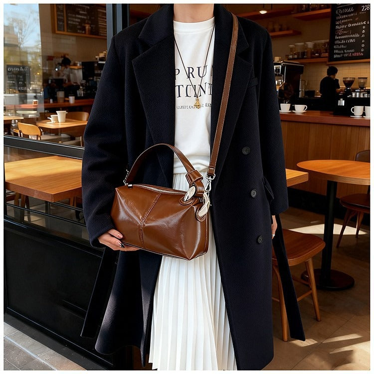 Retro Lightweight Shoulder Tote Bag