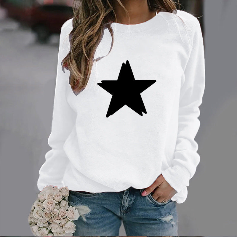 Women's Autumn Printed Sports Top