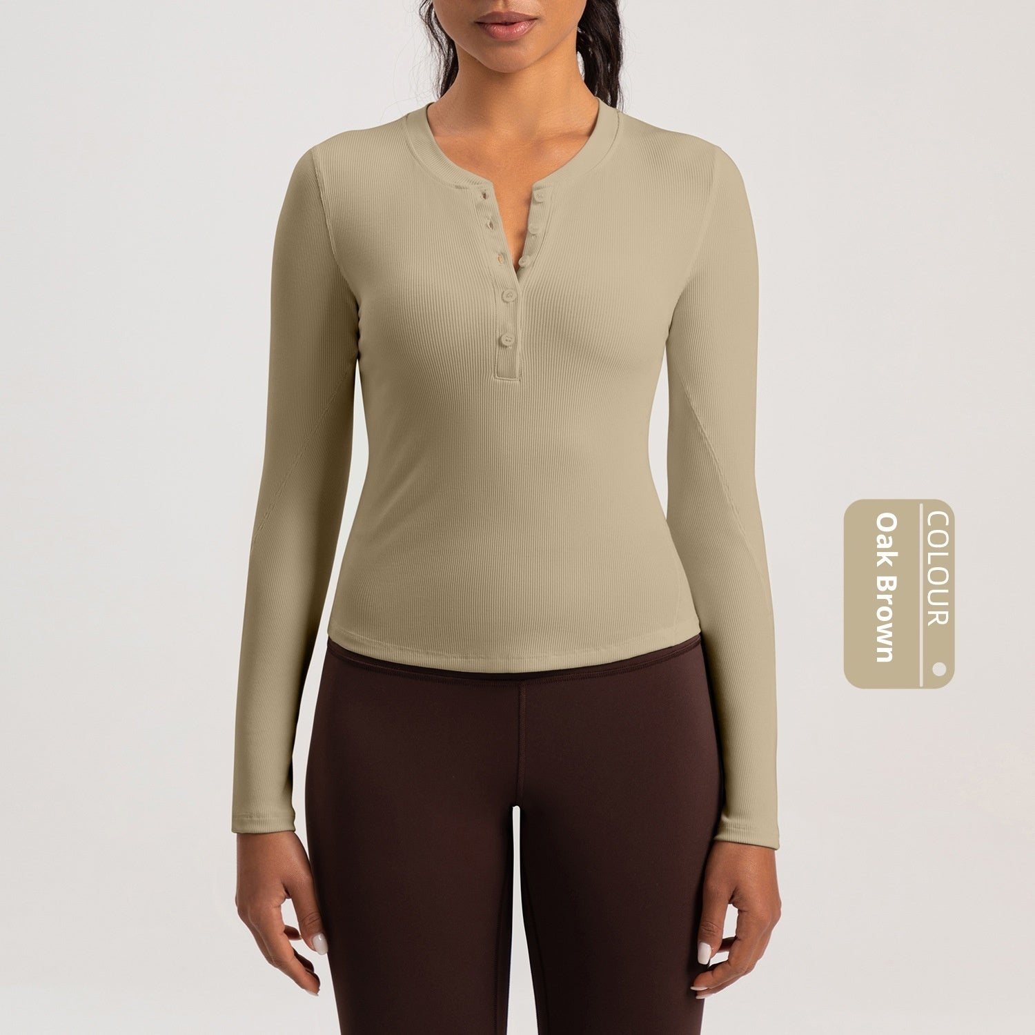 Sports Yoga Wear Running Fitness Long Sleeve Top