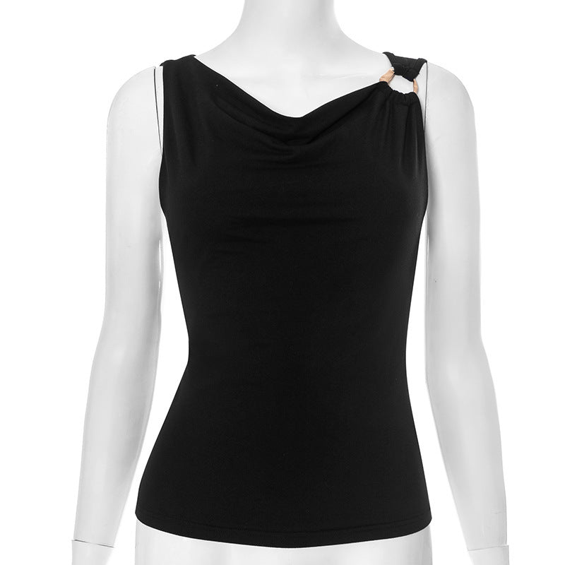 Women's V-neck Buckle Camisole