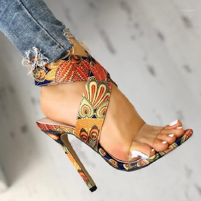 Fashionable Printed Stiletto Heel