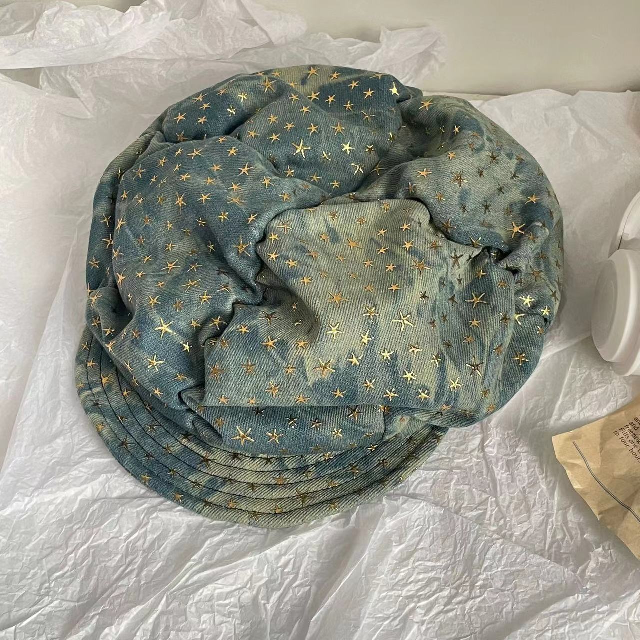 Starry Clouds Octagonal Cap Female