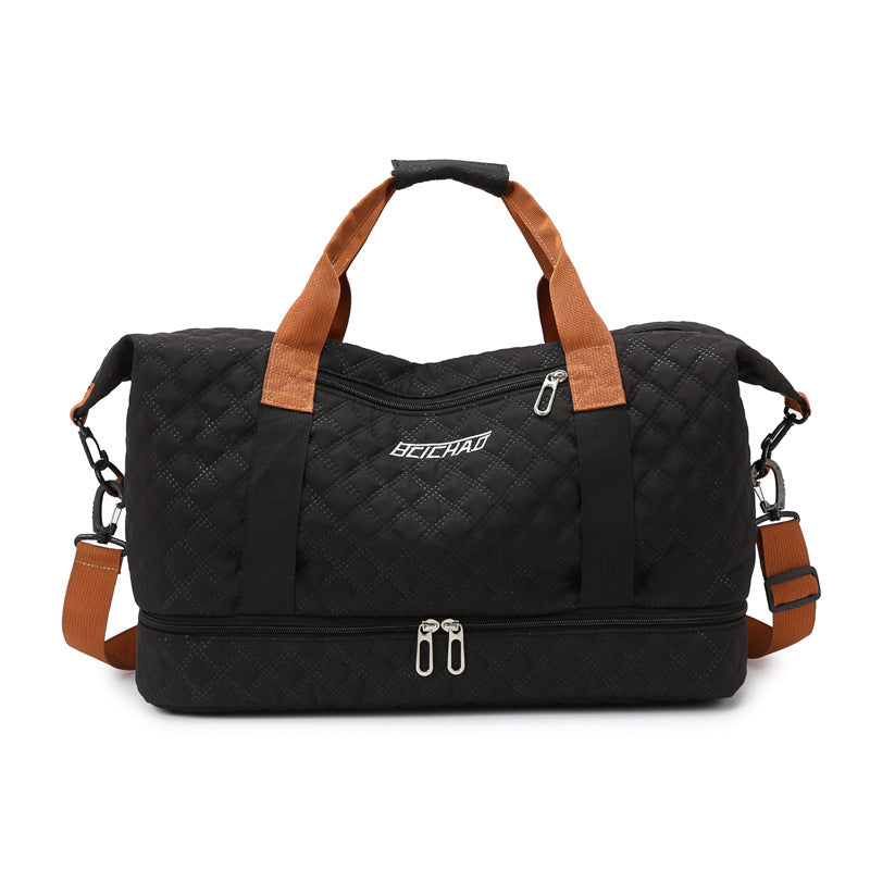 High-Capacity Sports Fitness Carry-On Duffel Bag For Short Trips