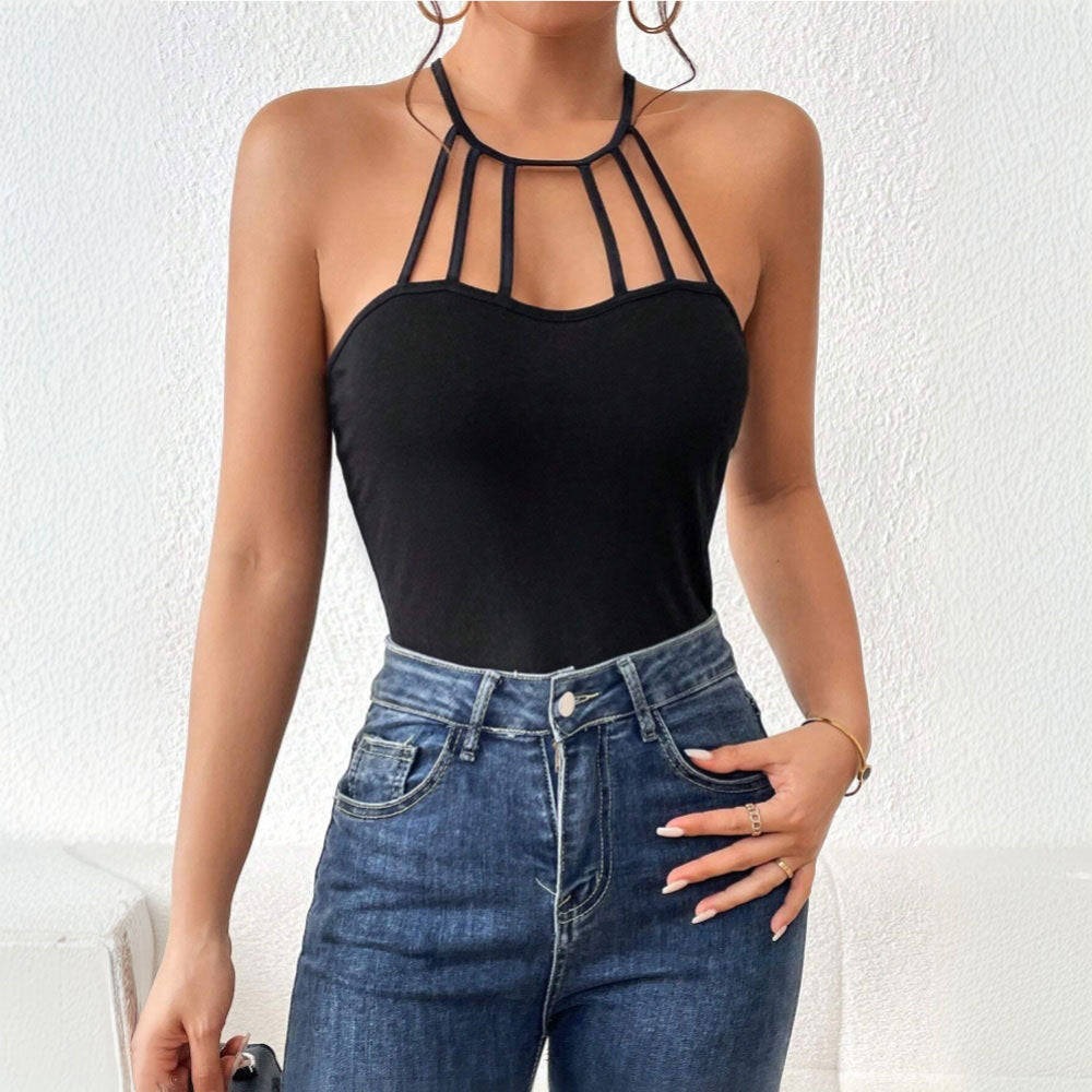 BacklessFigure-flattering Cropped Top