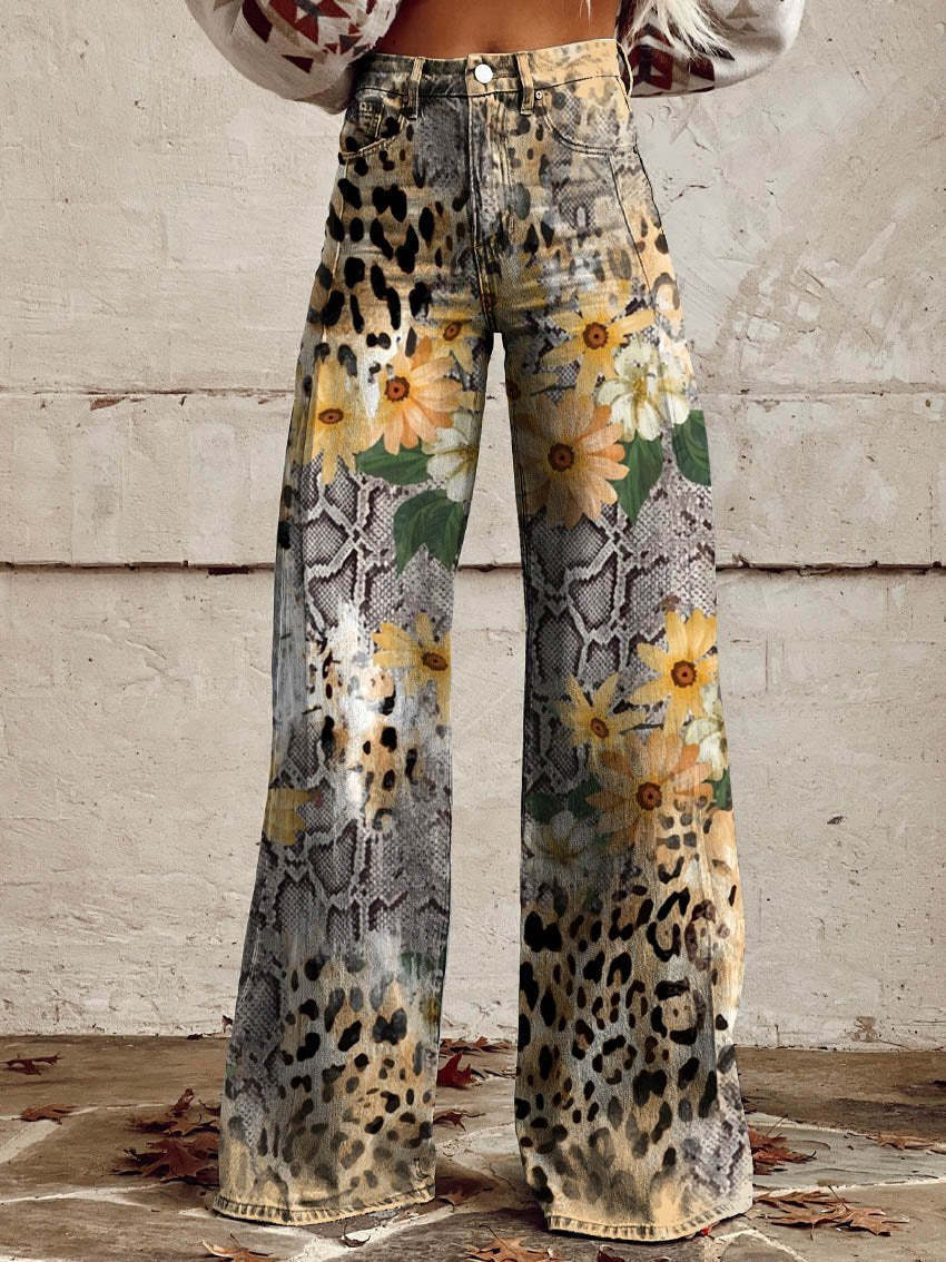 Hot Selling Plus Size Women's Casual Pants Thin Imitation Jeans