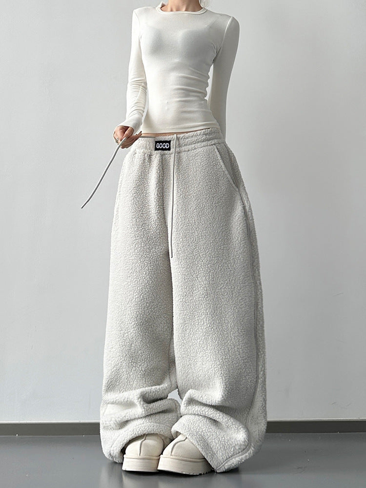 Loose Slimming Retro-style Pants