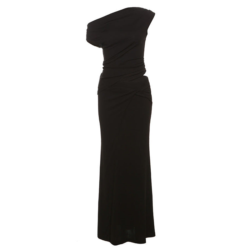 European And American Adult Lady Like Woman Style Slim Fit Dress