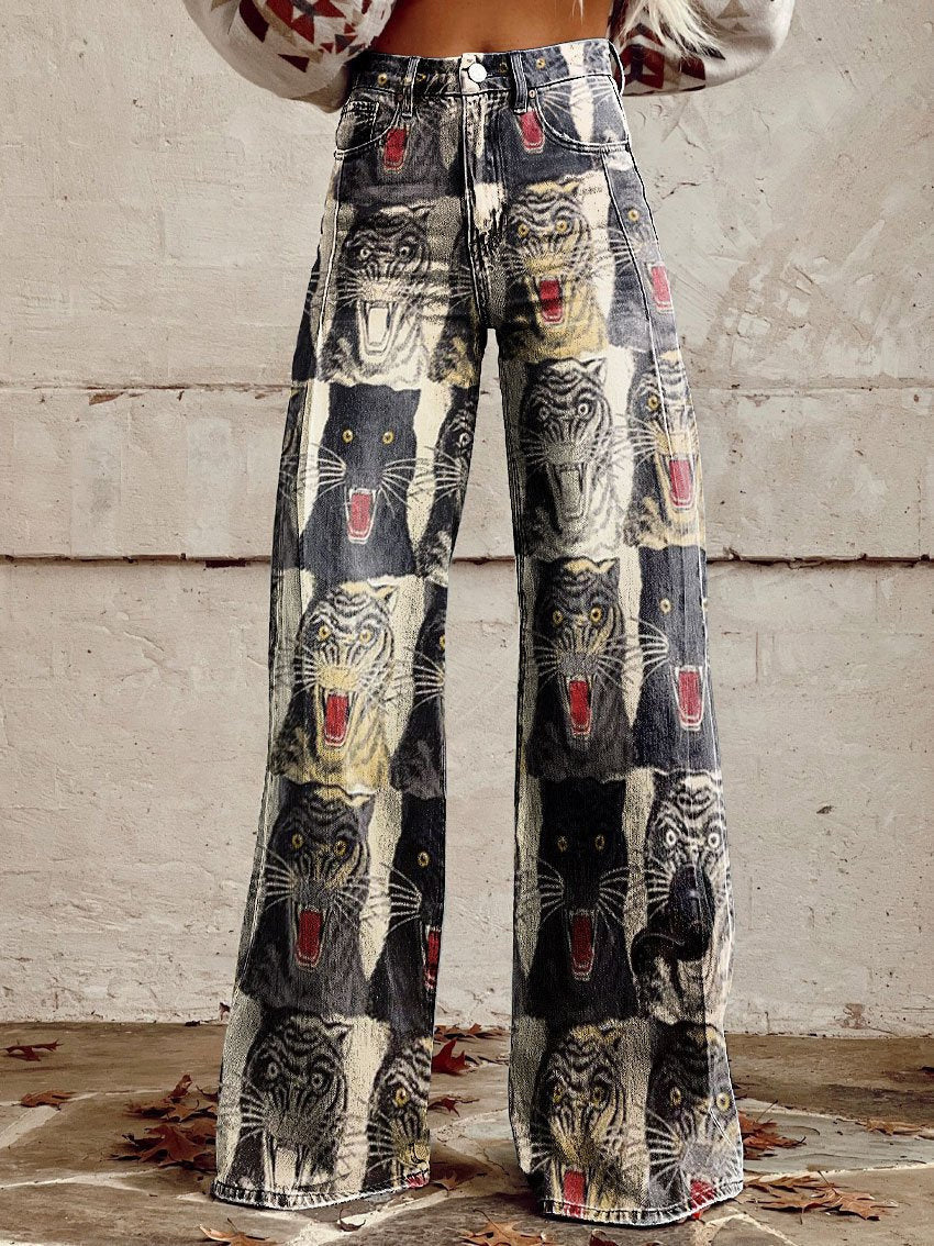 Hot Selling Plus Size Women's Casual Pants Thin Imitation Jeans