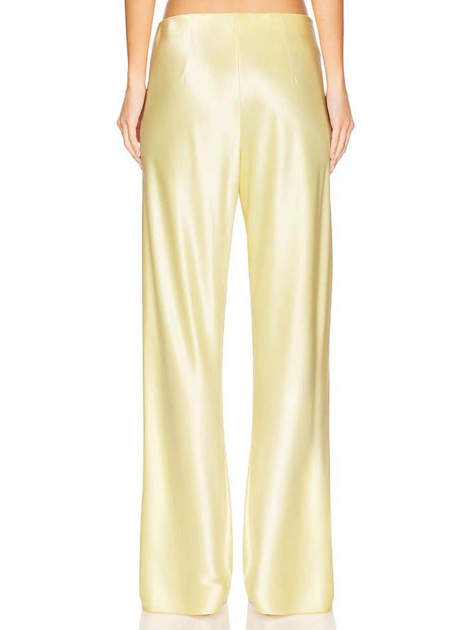 French Strapless Pants Two-piece Set Sleeveless Lace Decoration