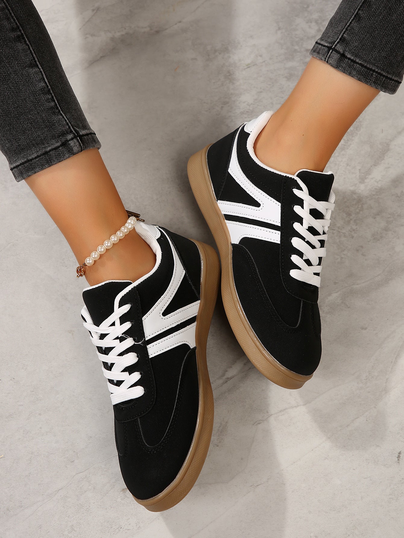 Casual Round-Toe Sports Running Flats