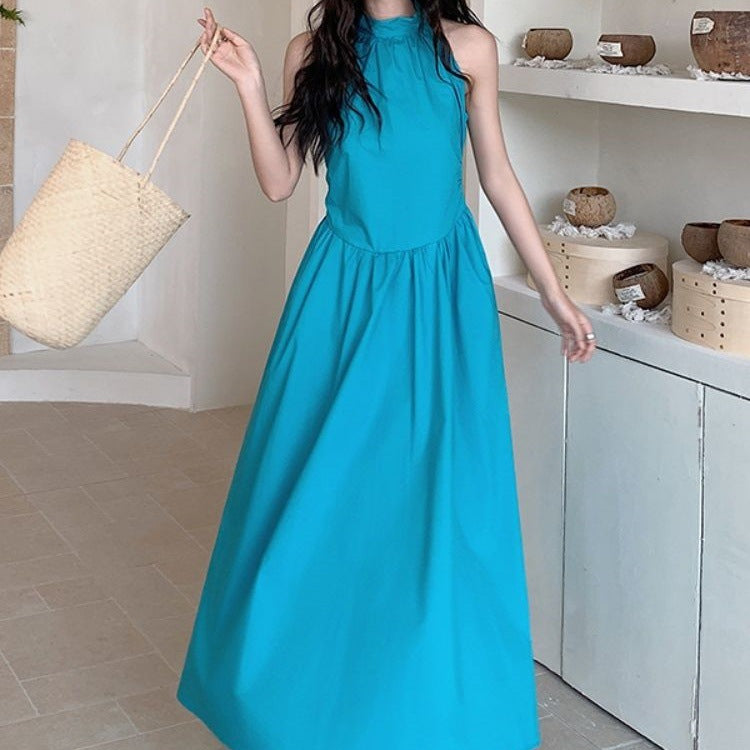 French Style Halterneck Dress