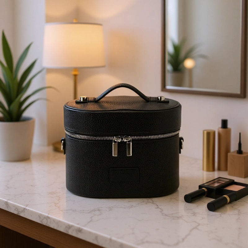 High-end Light-luxury Cosmetic Bag With A Handle