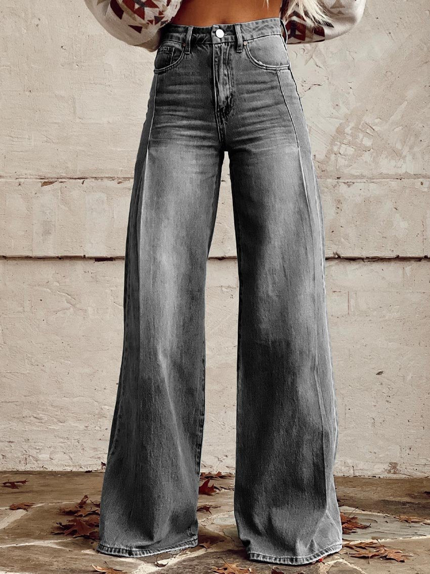 Hot Selling Plus Size Women's Casual Pants Thin Imitation Jeans
