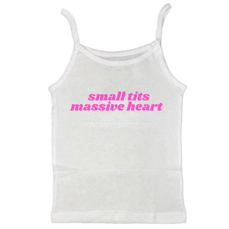 Letter Print Short Slim Strap Tube Top