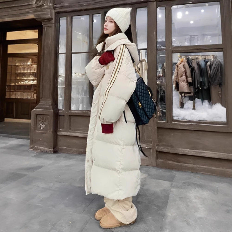 Women's Winter Mid-Length High-End Padded Down Coat