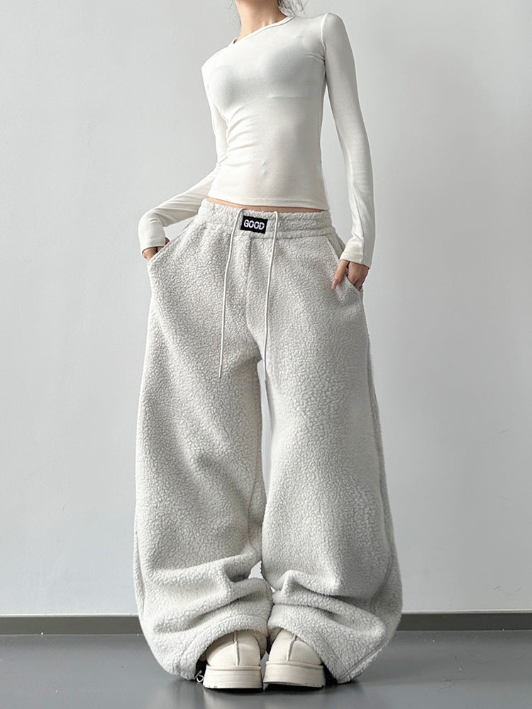 Loose Slimming Retro-style Pants
