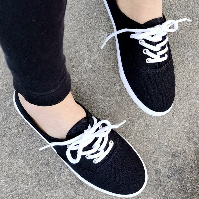 Canvas Sneakers track Shoes