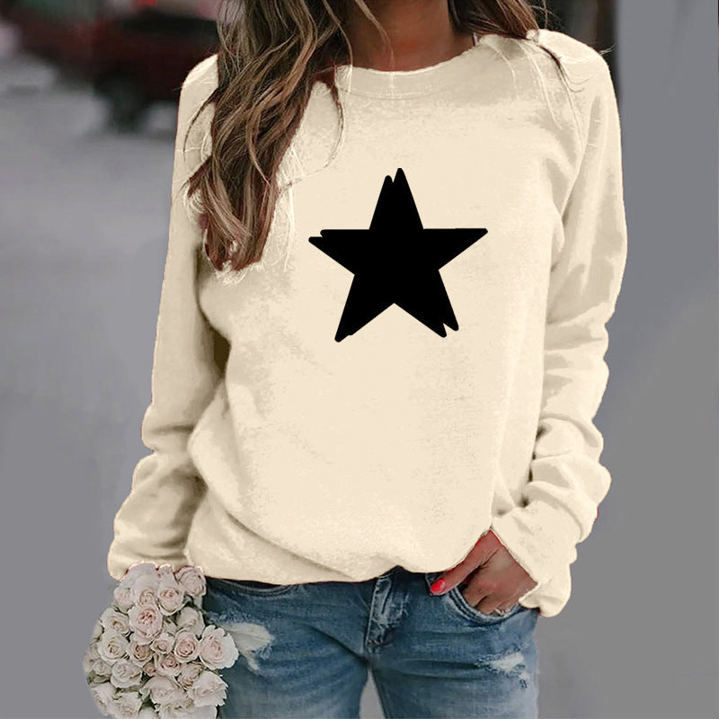Women's Autumn Printed Sports Top