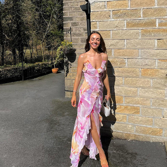 Summer Fashion Women's Wear New Suspender Dress