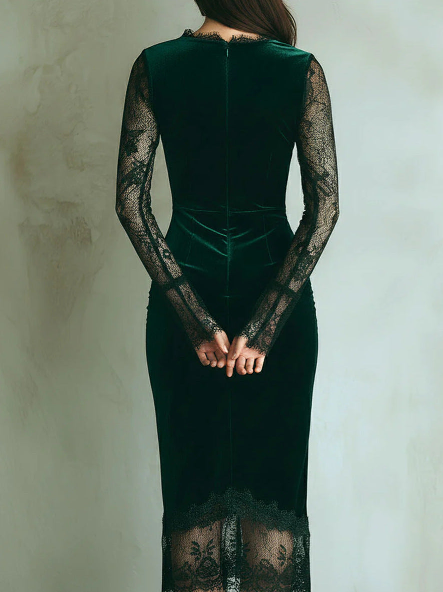 A Slimming, Figure-flattering Dress That Sculpts A Slender Silhouette