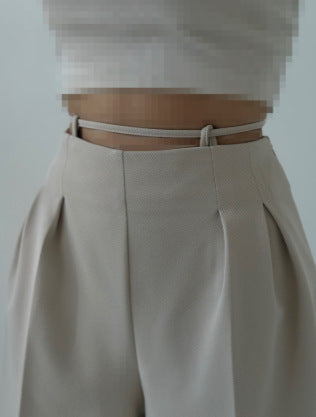 Fashion Casual Women's Clothing Straight-leg Trousers