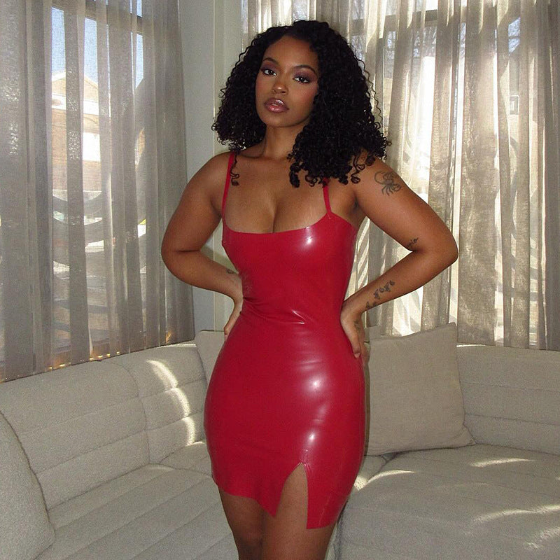 Hot Girl Sling Dress Short Skirt For Women