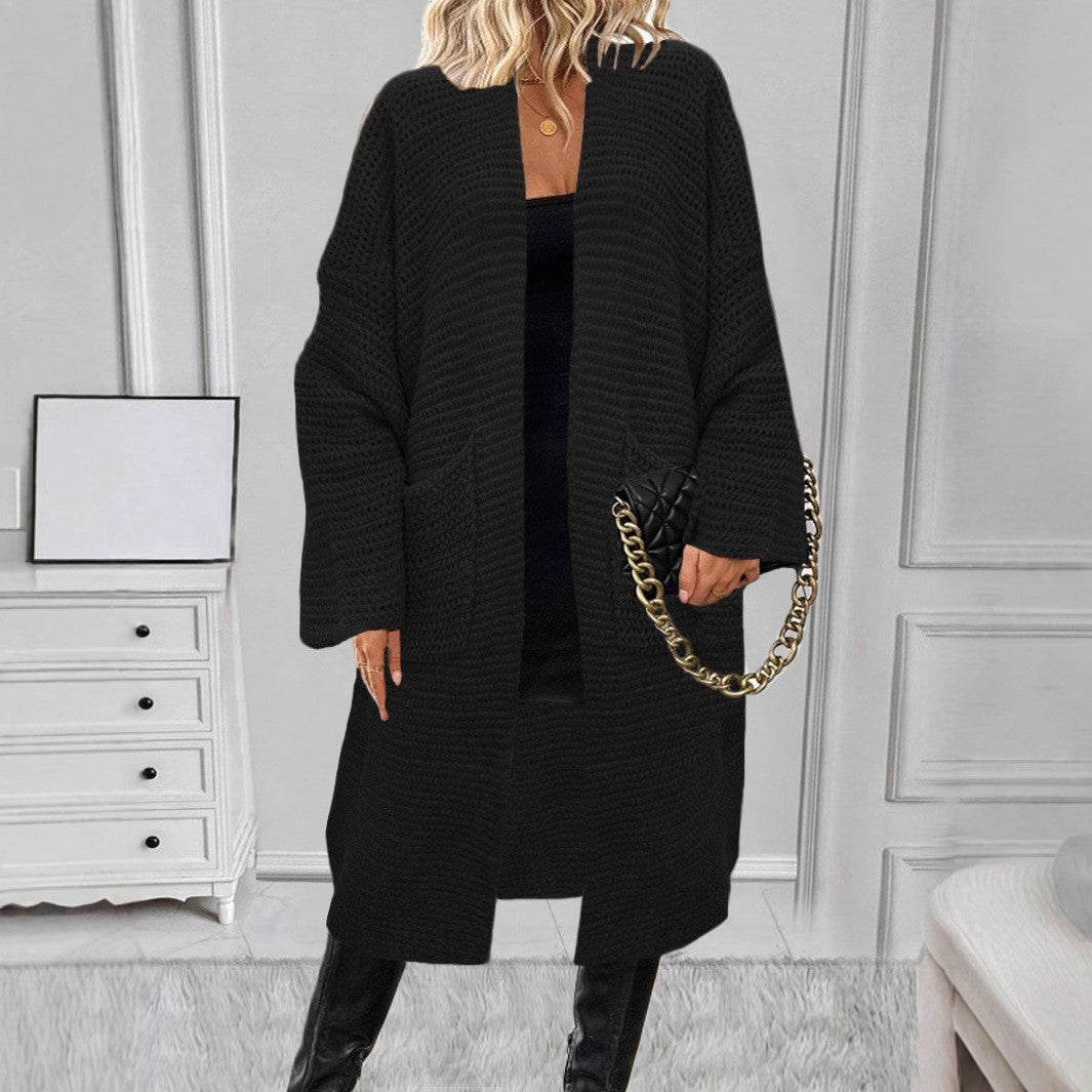 Women's Loose Thick Needle Sweater Cardigan Coat