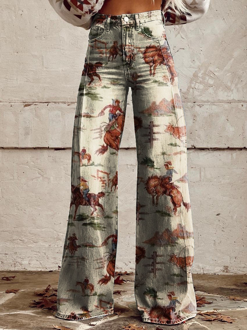 Hot Selling Plus Size Women's Casual Pants Thin Imitation Jeans