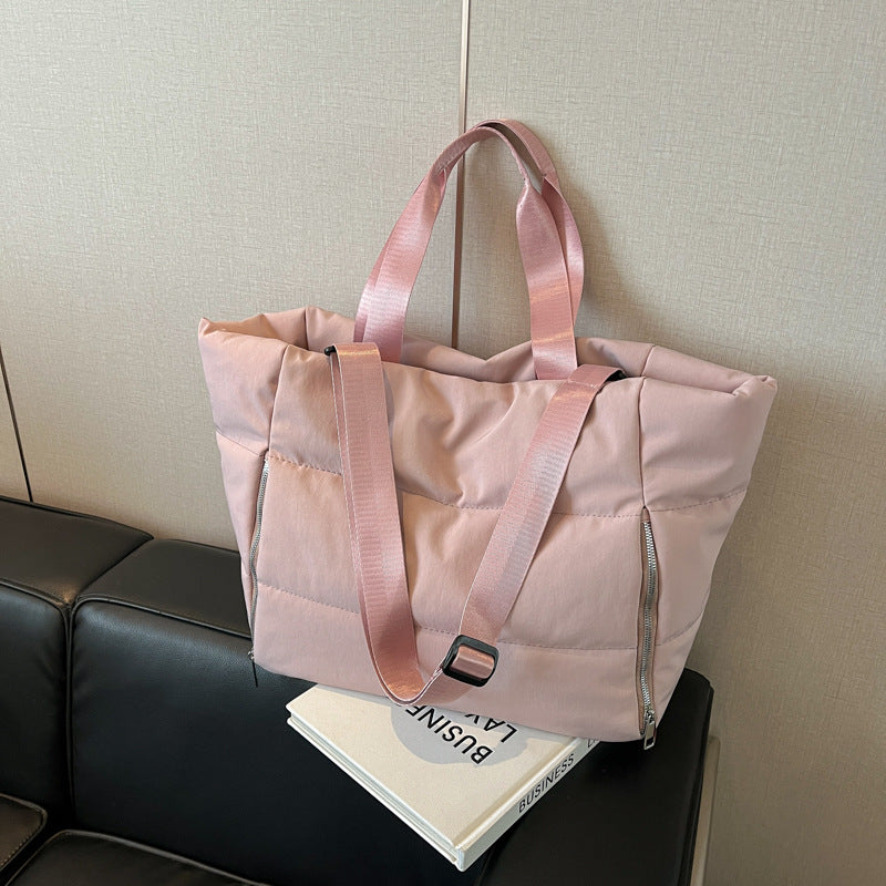 High-Capacity Commuter Shoulder Crossbody Bag