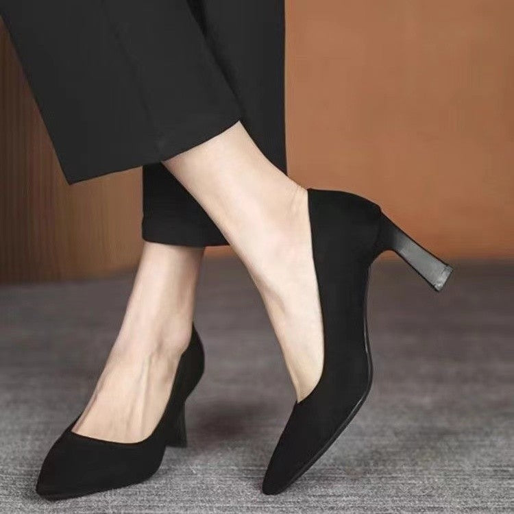 Womens Stylish Pointed-toe High Heels