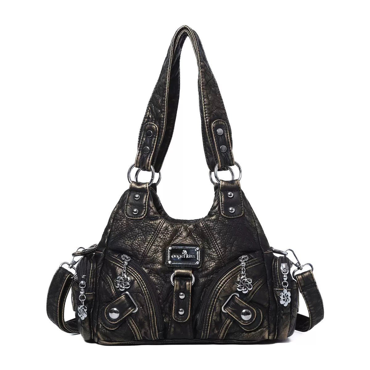 Cute Leopard-Print Post-Apocalyptic DIY Sassy One-Shoulder Bag