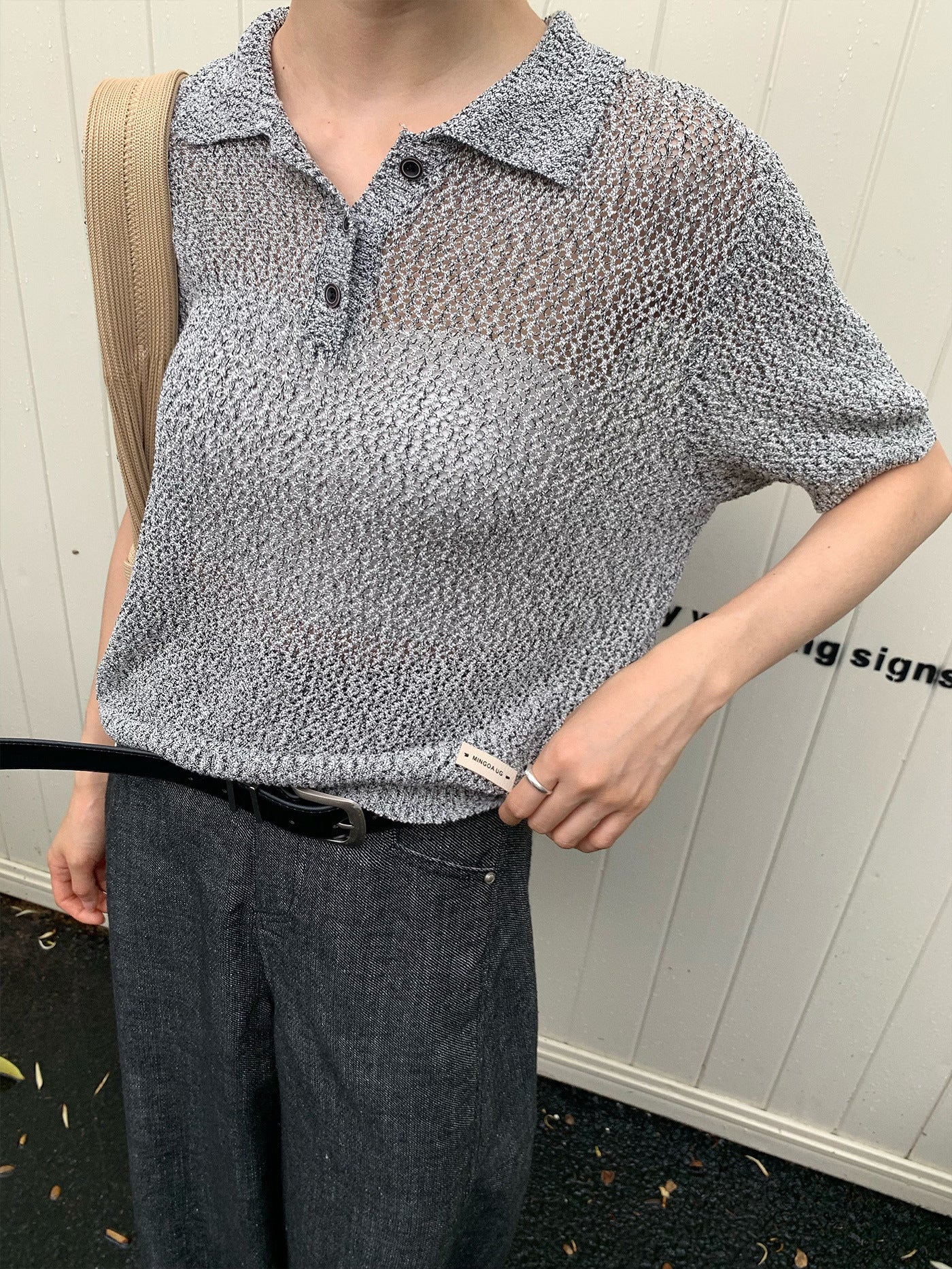 Fashion Personalized Sweater Summer Thin Top For Women