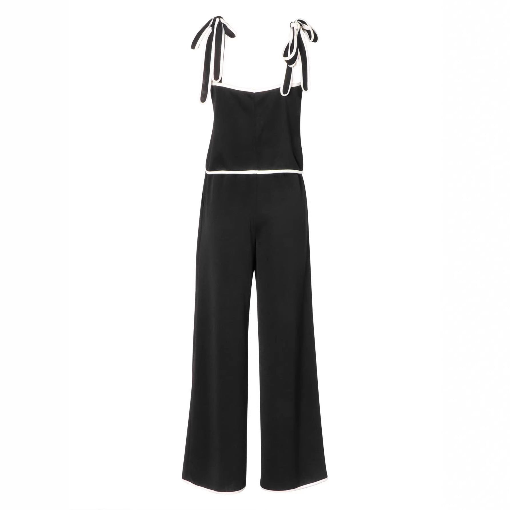 New Womens Loose Comfy Set In Solid Colors With Contrasting Accents