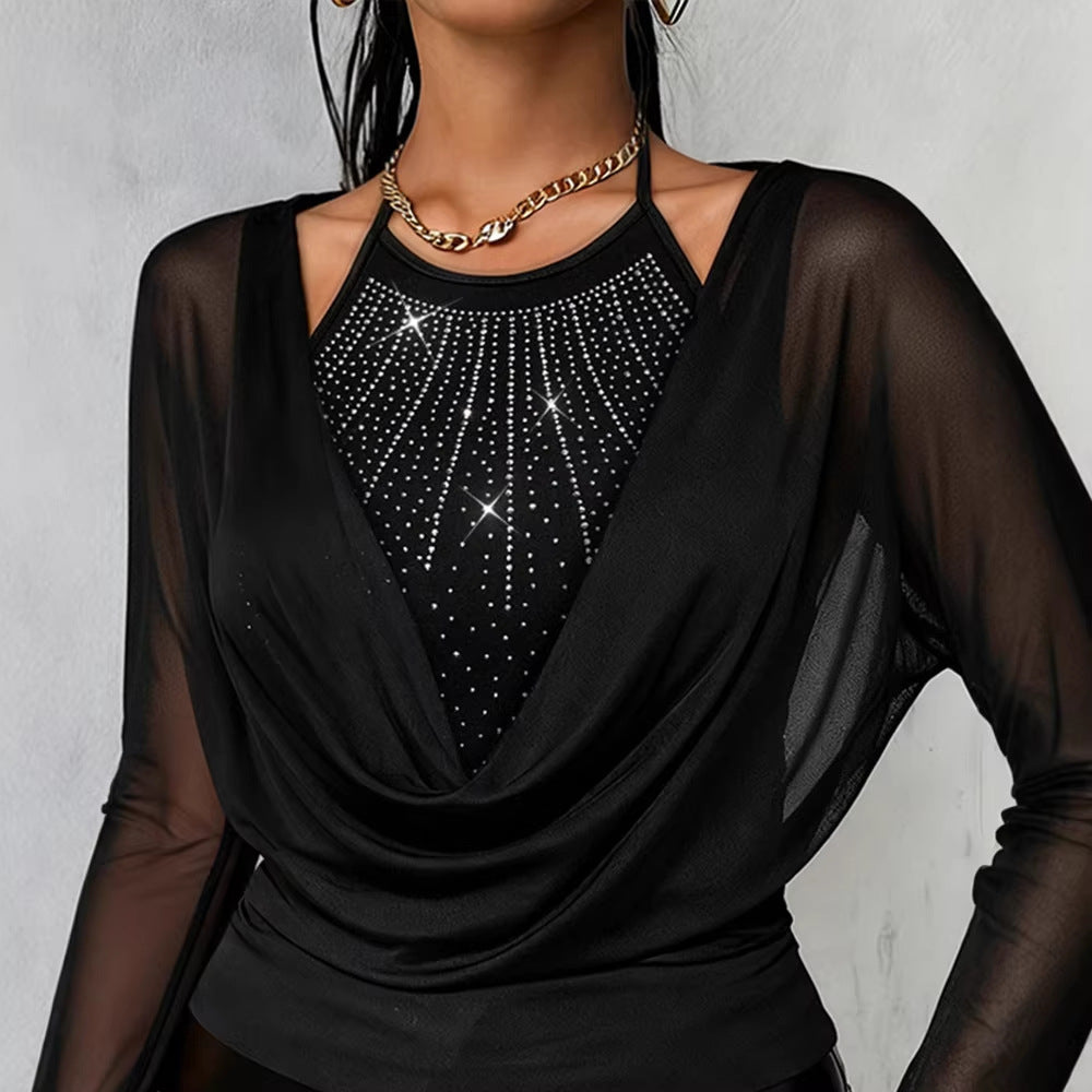 Stylish Minimalist And Uniquely Designed Long Sleeve Top For Women