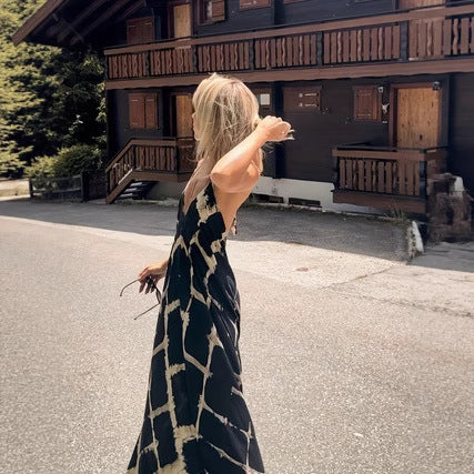 Casual Slip Halter Dress