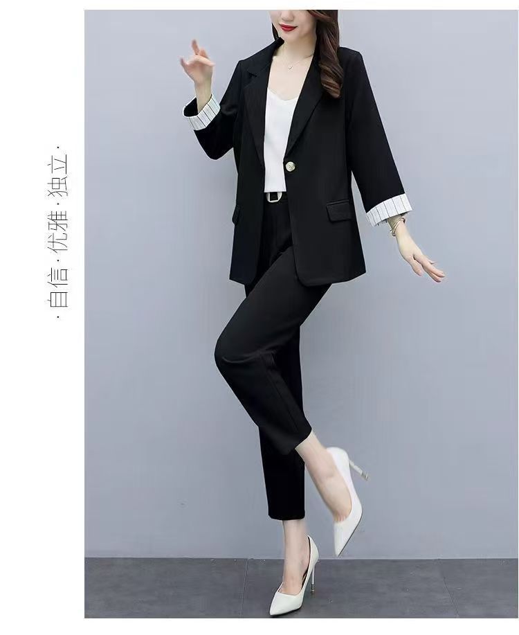 Fashion Suit Jacket And Pants Set