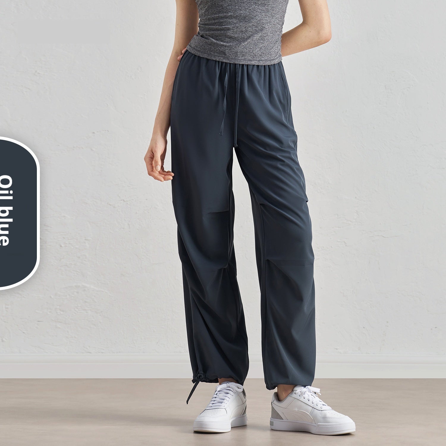 High Waist Slimming Loose Outdoor Casual Jogger Straight Sun Protection Fitness Pants