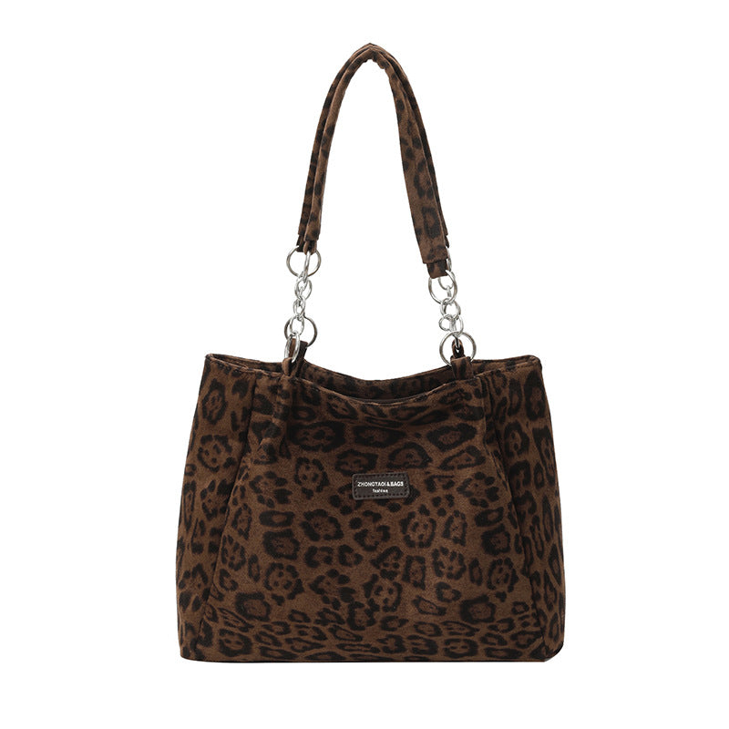 Leopard-print Tote Bag For Women Latest Trendy Style