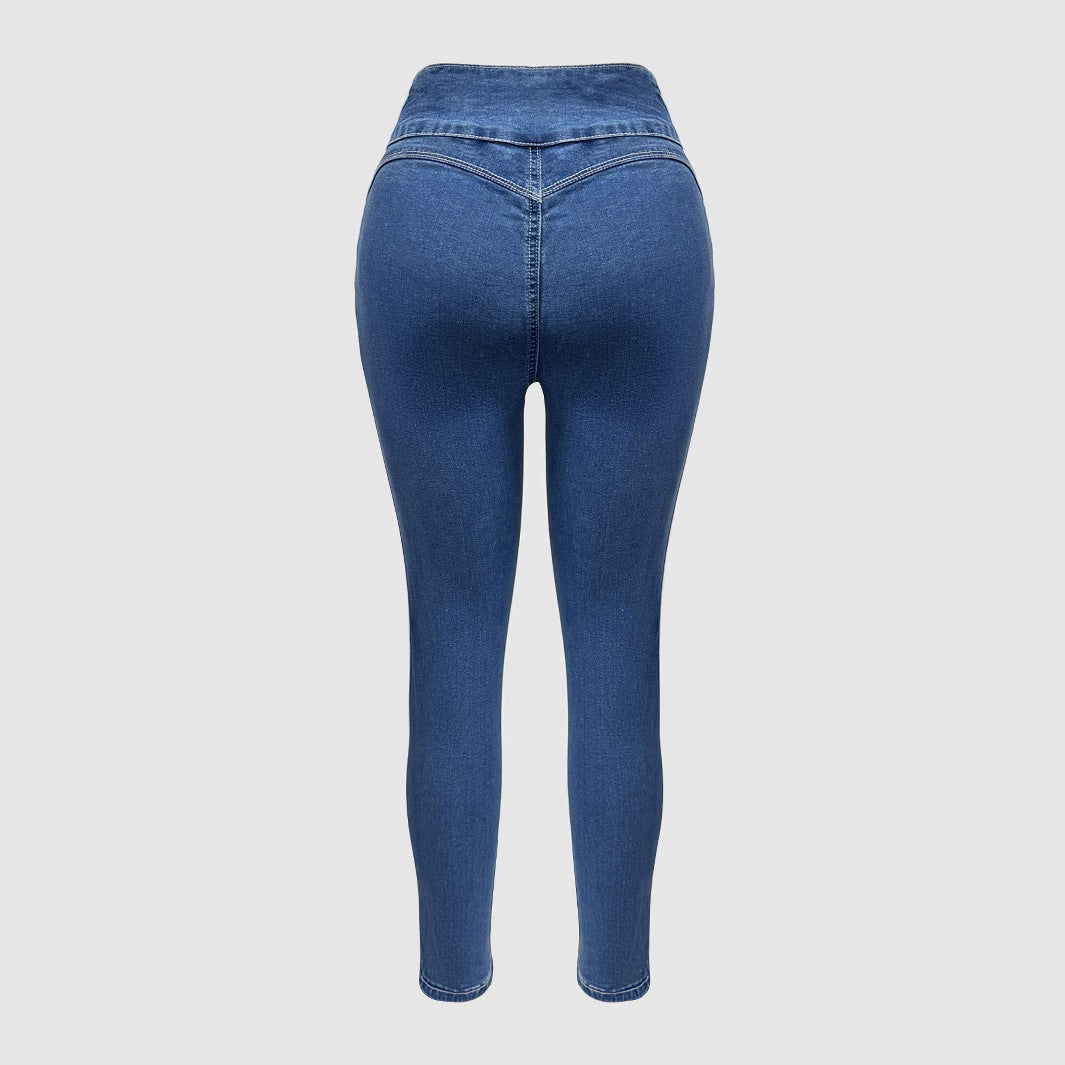 Womens Figure-flattering Stretchy Slimming Pants