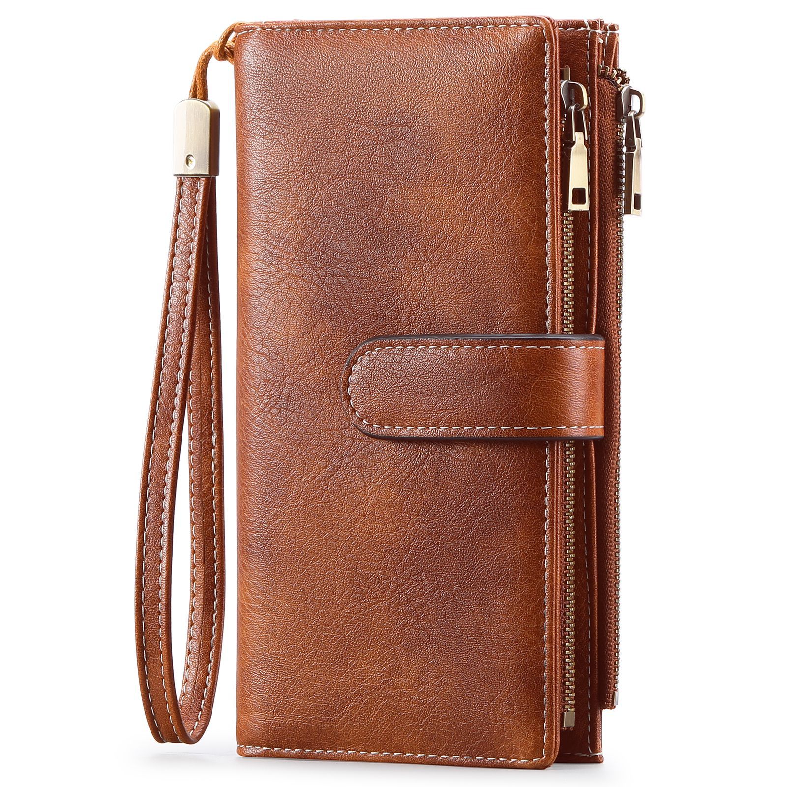 Long Wallet Multi-functional Vintage Tri-fold Purse